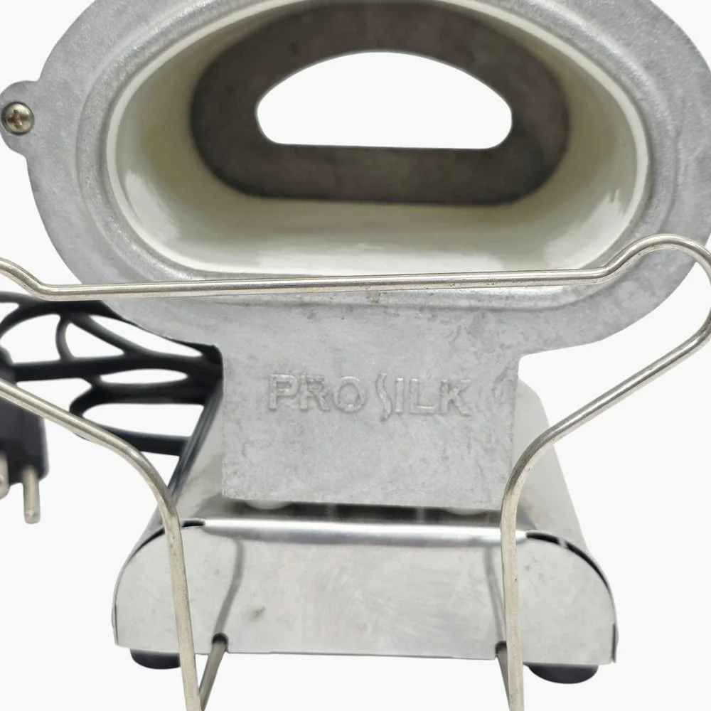 Pro Silk Professional Thermal Hair Styling Tool Stove Heater Silver Ceramic
